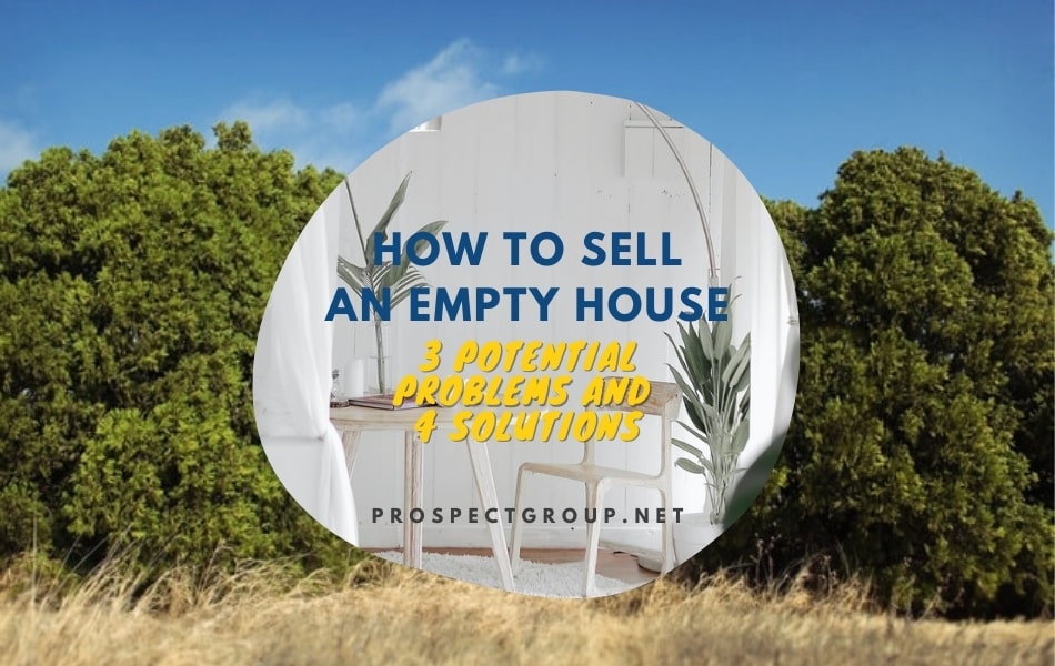 selling an empty house